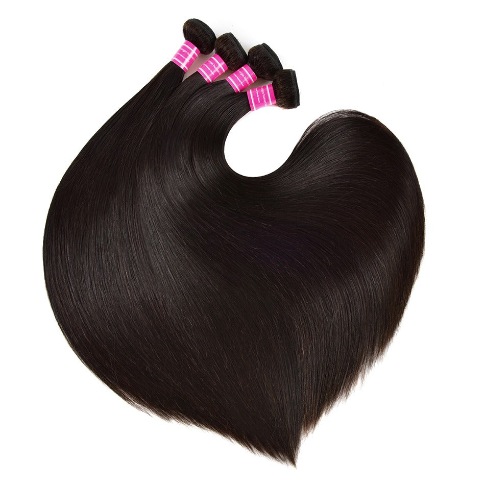 Glow-Up Wholesale 5/6/10/12 Bundles Brazilian Straight Hair 10A Grade Human Ha
